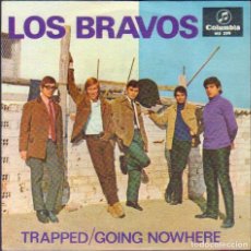Discos de vinil: LOS BRAVOS - TRAPPED, GOING NOWHERE / SINGLE COLUMBIA 1966 / MUY BUEN ESTADO RF-6185. Lote 361207840