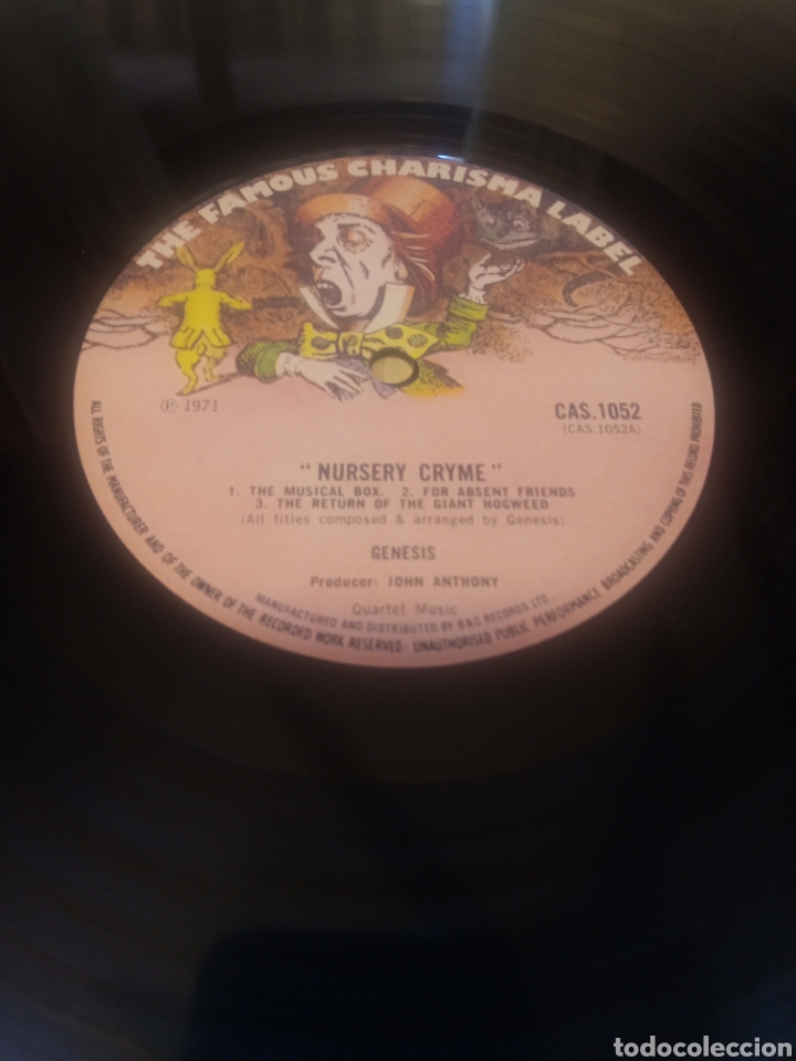 Discos de vinilo: G&eacute;nesis - Nursery cryme. - Foto 5