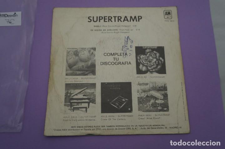 Discos de vinilo: VINILO 7 SINGLE - SUPERTRAMP / BABAJI - Foto 3