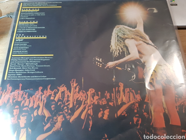 Discos de vinilo: TED NUGENT INTENSITIES IN 10 CITIES - Foto 2