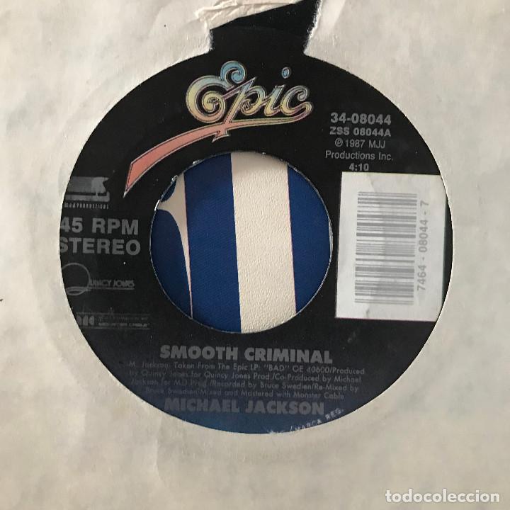 Discos de vinilo: MICHAEL JACKSON - SMOOTH CRIMINAL - 7&rdquo; SINGLE EPIC USA 1987 - Foto 1