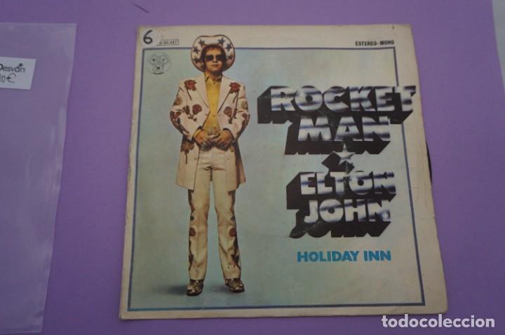 Discos de vinilo: VINILO 7 SINGLE - ELTON JOHN / ROCKET MAN - Foto 1