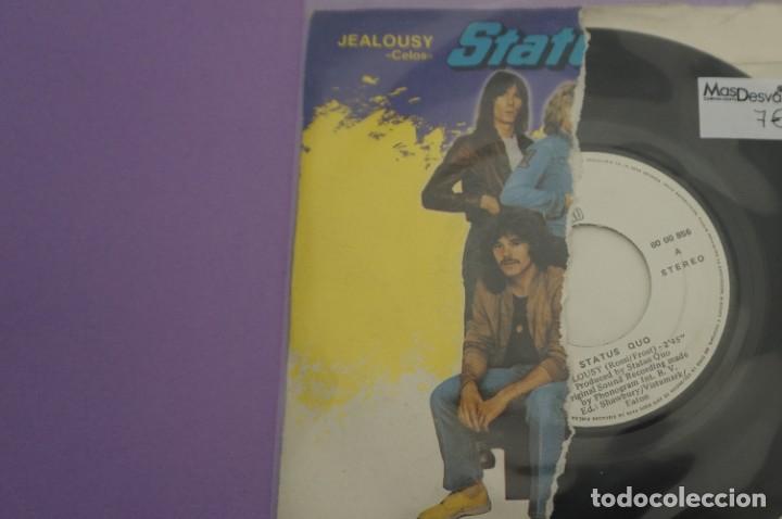Discos de vinilo: VINILO 7 SINGLE - STATUS QUO / JEALOUSLY - Foto 2