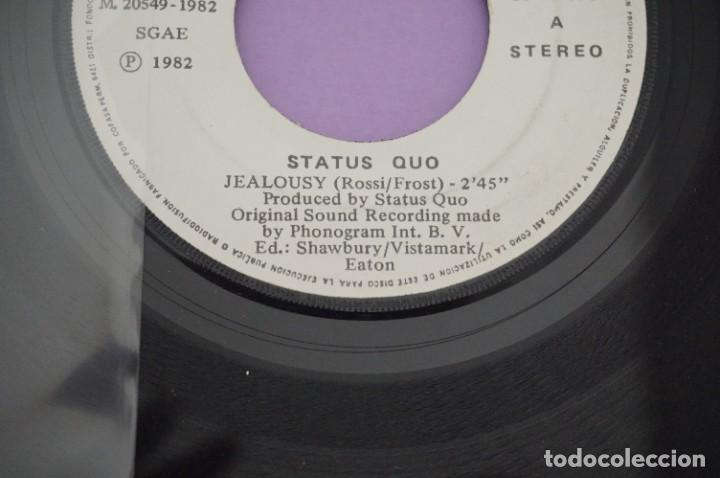 Discos de vinilo: VINILO 7 SINGLE - STATUS QUO / JEALOUSLY - Foto 4