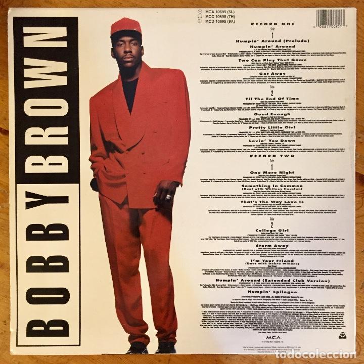 Discos de vinilo: BOBBY BROWN : BOBBY (SOLO DISCO 1!) [MCA - ESP 1992] LP - Foto 2