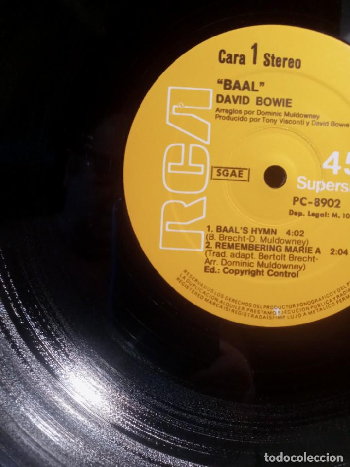 Discos de vinilo: DAVID BOWIE - BAAL. - Foto 2