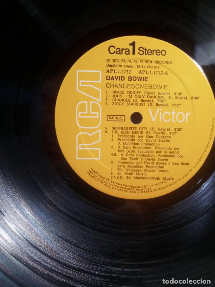 Discos de vinilo: DAVID BOWIE - CHANGES ONE BOWIE. - Foto 2