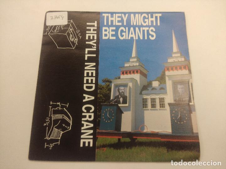 Discos de vinilo: THEY MIGHT BE GIANTS/THEYLL NEED A CRANE/SINGLE. - Foto 1