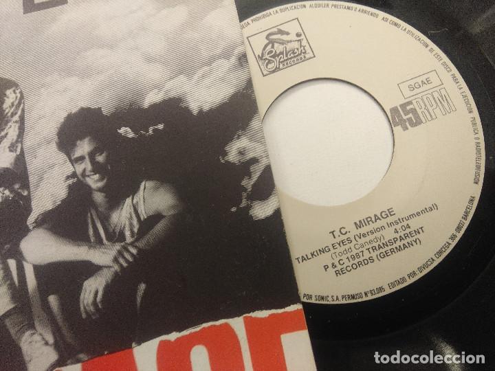 Discos de vinilo: TALKING EYES/TC MIRAGE/SINGLE. - Foto 2