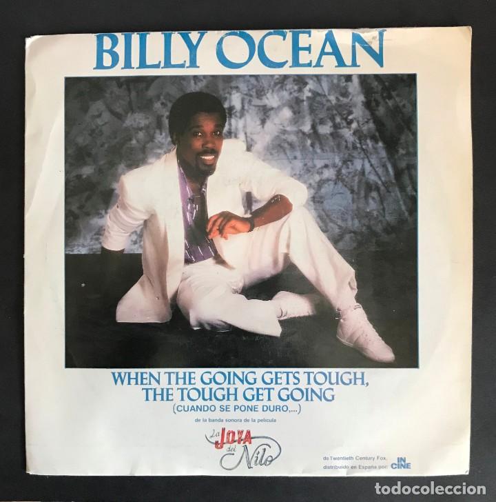 Discos de vinilo: BILLY OCEAN - When The Going Gets Tough - SINGLE 1986 - JIVE - Foto 1
