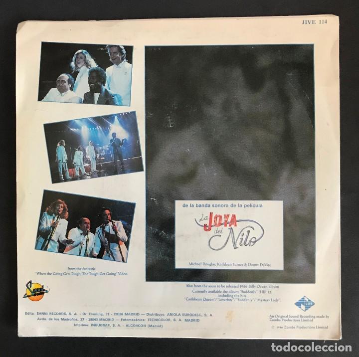 Discos de vinilo: BILLY OCEAN - When The Going Gets Tough - SINGLE 1986 - JIVE - Foto 2