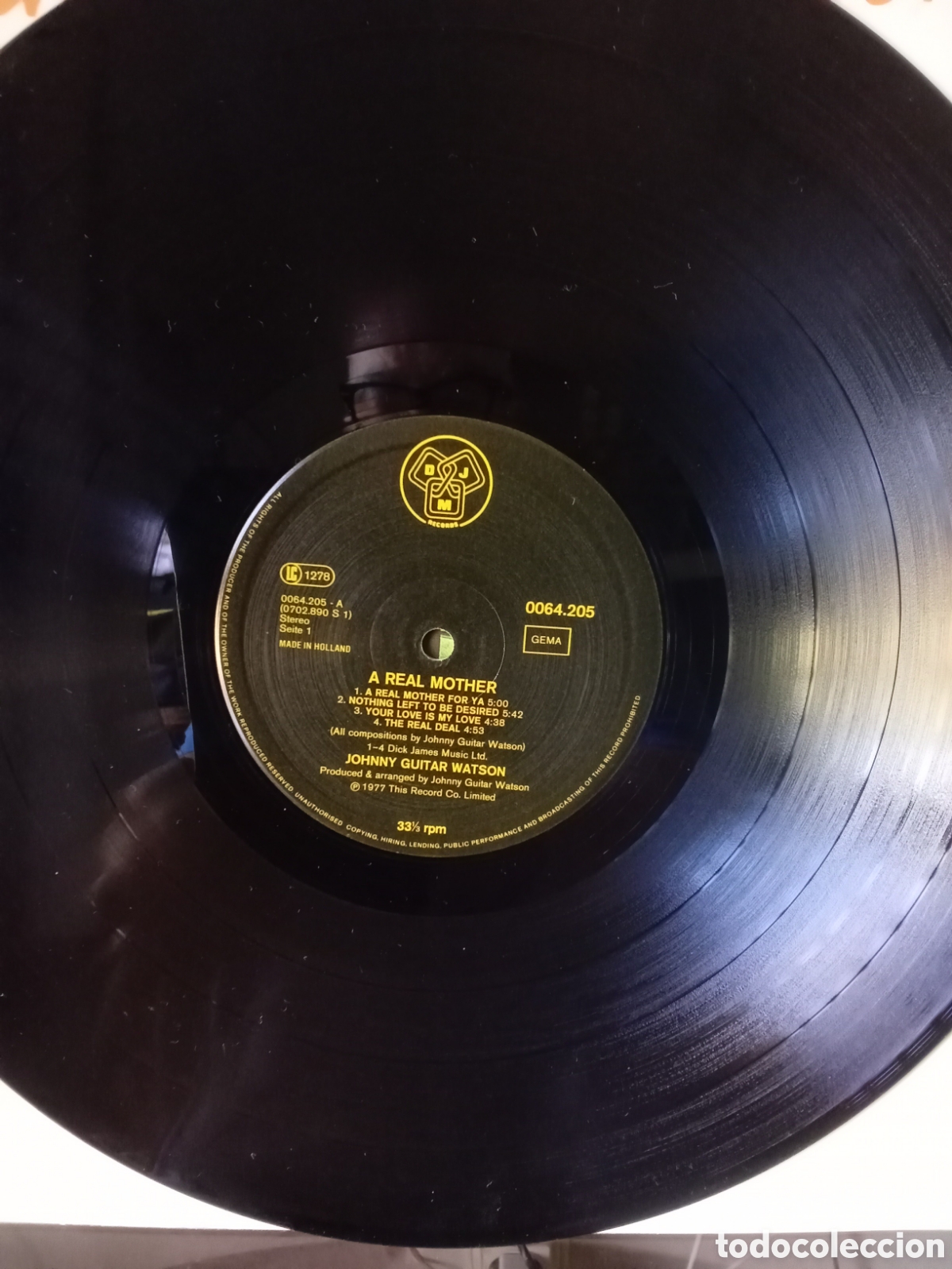 Discos de vinilo: JOHNNY GUITAR WATSON Original 1977 Germany - Foto 4