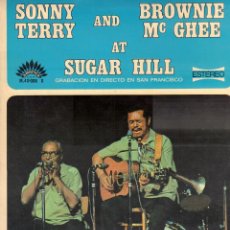 Disques de vinyle: SNNY TERRY AND BROWNIE MC GHEE - SUGAR HILL / LP AMERICA 1972 / MUY BUEN ESTADO RF-14022. Lote 361372920