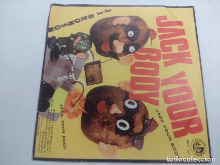 Discos de vinilo: JACK YOUR BODY/J.J. BRONSON/SINGLE. - Foto 3