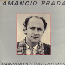 Dischi in vinile: AMANCIO PRADA - CANCIONES Y SOLILOQUIOS / LP MOVIEPLAY 1983 / CON ENCARTE RF-14038. Lote 361377585