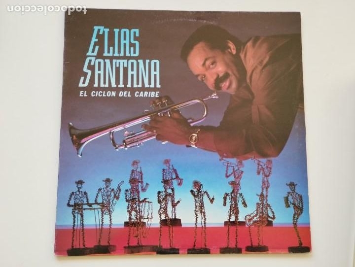 Vinyl records: El&iacute;as Santana &lrm;&ndash; El Ciclon Del Caribe. PEDIDO M&Iacute;NIMO 5 &euro;