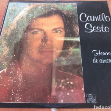Discos de vinilo: CAMILO SESTO - HORAS DE AMOR. LP EDICIÓN 12” ESPAÑOLA 1979. MUY BUEN ESTADO. Lote 361389725