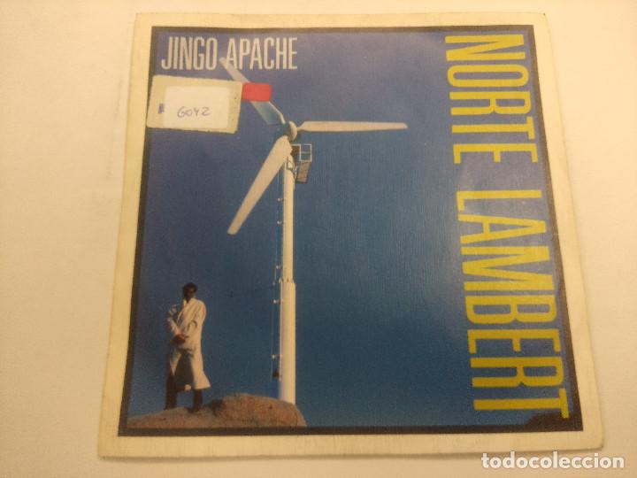 Discos de vinilo: JINGO APACHE/NORTE LAMBERT/SINGLE. - Foto 1