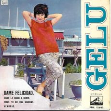Discos de vinilo: GELU - DAME FELICIDAD / DAME LA MANO Y CORRE / COMO TU NO HAY NINGUNO / VENDRAS - 1963. Lote 361403745