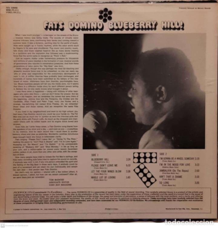 Discos de vinilo: Fats Domino &lrm;&ndash; Blueberry Hill! - Foto 2