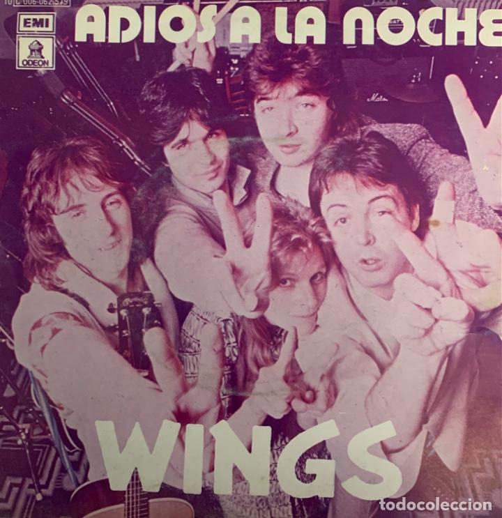 Discos de vinilo: Wings Adios a la noche - Foto 1