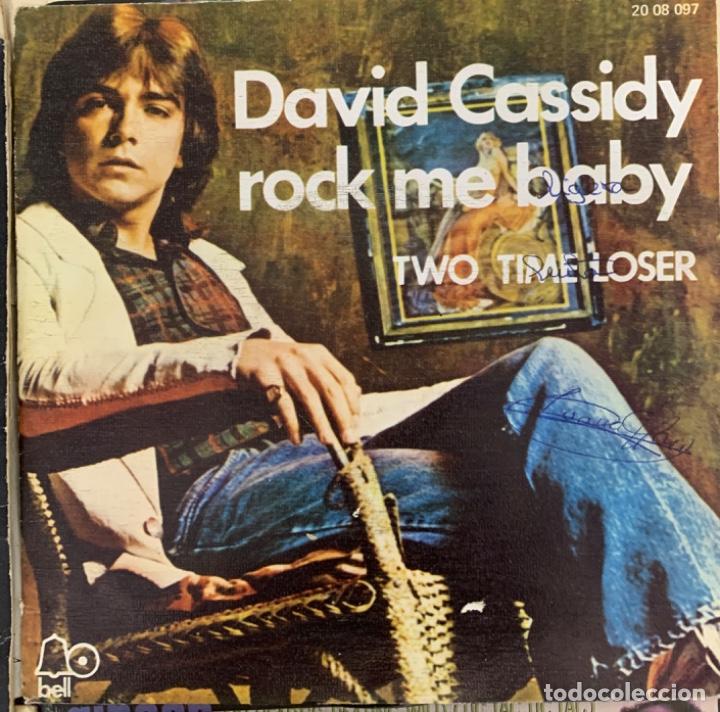 Discos de vinilo: David Cassidy Rock me baby - Foto 1