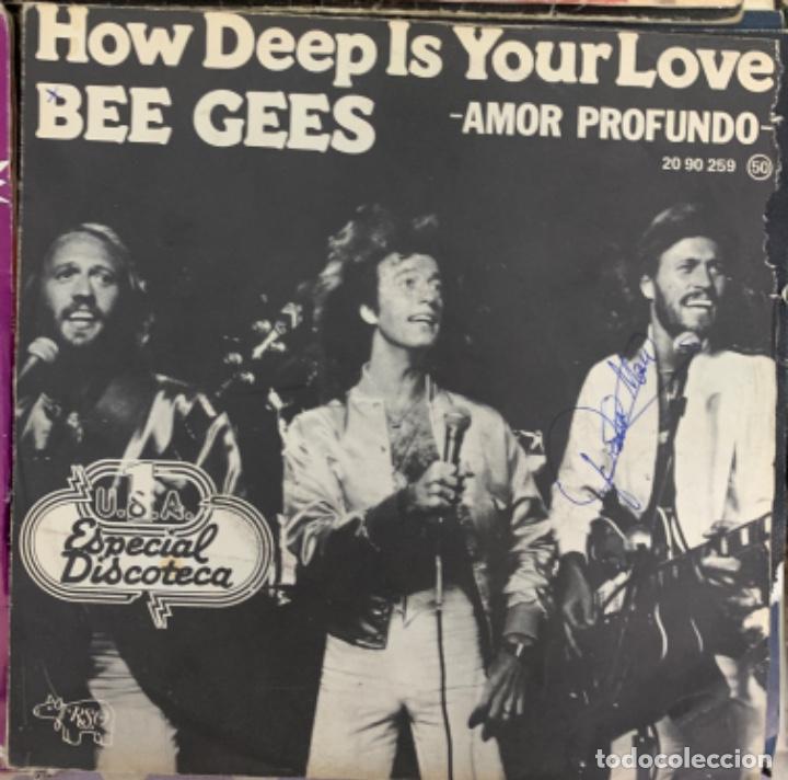 Discos de vinilo: How deep is your love Bee gees - Foto 1