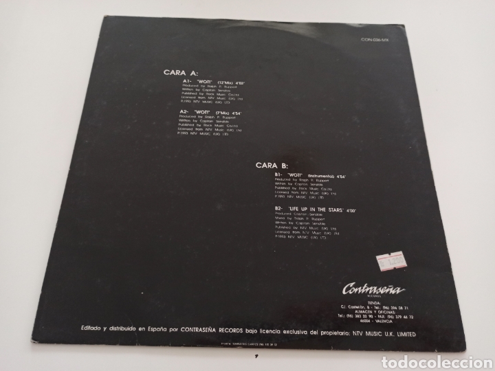 Discos de vinilo: Capit&aacute;n Sensible - Wot! - Foto 2