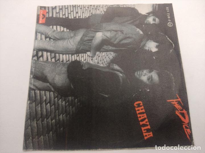 Discos de vinilo: THE DICE/CHAYLA/SINGLE. - Foto 3