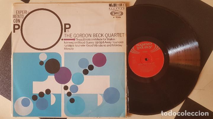 Discos de vinilo: LP The Gordon Beck Quartet &ndash; Experimento Con Pops 1968 John McLaughlin - Foto 1