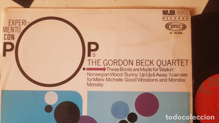 Discos de vinilo: LP The Gordon Beck Quartet &ndash; Experimento Con Pops 1968 John McLaughlin - Foto 2