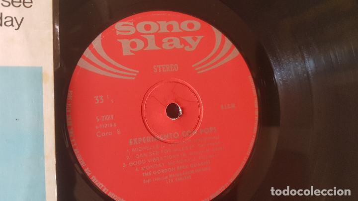 Discos de vinilo: LP The Gordon Beck Quartet &ndash; Experimento Con Pops 1968 John McLaughlin - Foto 3