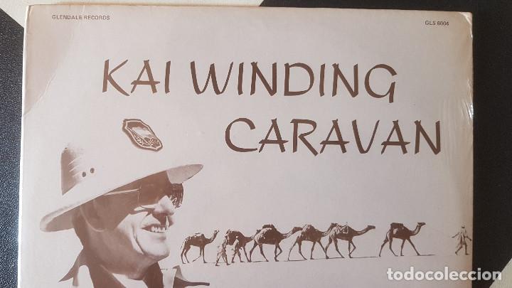 Discos de vinilo: LP Kai Winding &lrm;&ndash; Caravan 1977 PRECINTADO!! - Foto 2