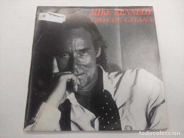 Discos de vinilo: MIKE KENNEDY/OJOS DE GITANA/SINGLE + HOJA PROMO. - Foto 2