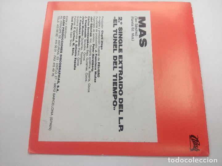 Discos de vinilo: PELIGRO/MAS/SINGLE PROMOCIONAL. - Foto 3