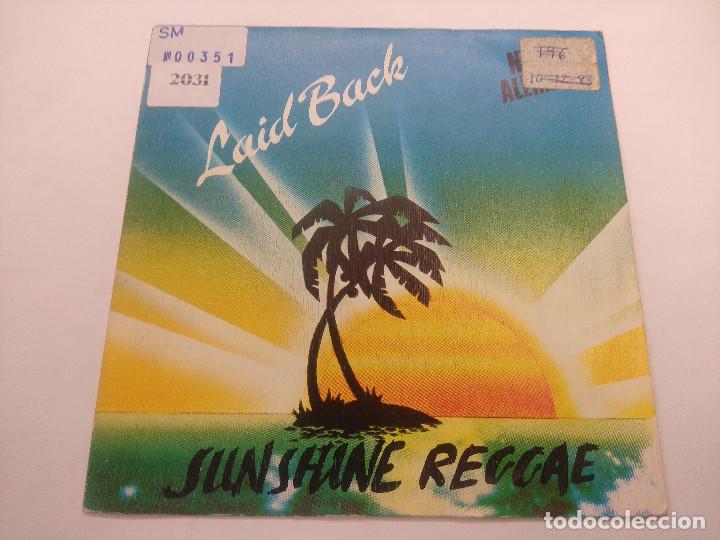 Discos de vinilo: LAID BACK/SUN SHINE REGGAE/SINGLE PROMOCIONAL. - Foto 1