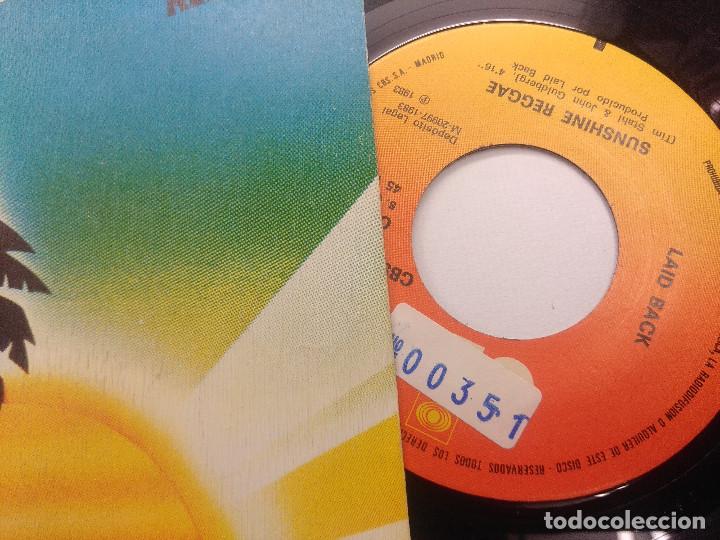 Discos de vinilo: LAID BACK/SUN SHINE REGGAE/SINGLE PROMOCIONAL. - Foto 2