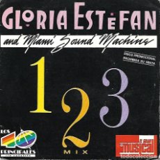 Discos de vinilo: GLORIA ESTEFAN AND MIAMI SOUND MACHINA - THE PASADENAS - LOS 40 - 1988. Lote 361491585