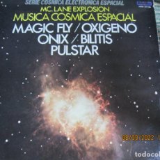 Discos de vinilo: MC. LANE EXPLOSION - MUSICA COSMICA ESPACIAL LP - EDICION ESPAÑOLA HISPAVOX RECORDS 1977 -