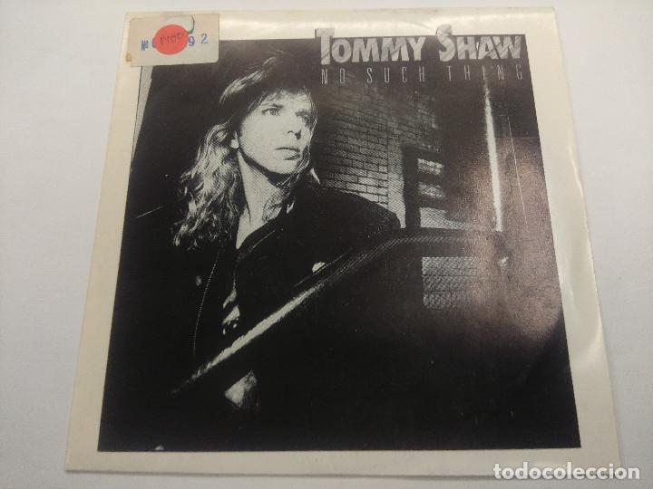 Discos de vinilo: TOMMY SHAW/NO SUCH THING/SINGLE PROMOCIONAL. - Foto 1