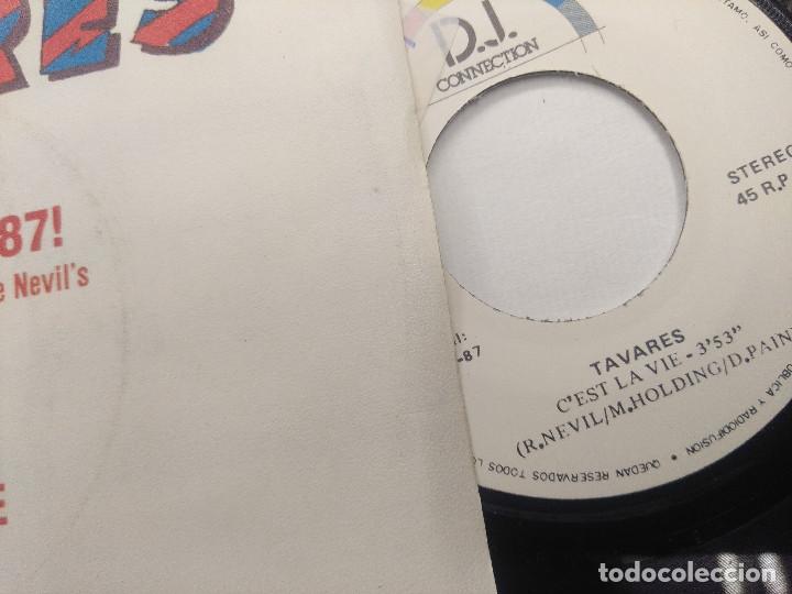 Discos de vinilo: TAVARES/CEST LA VIE/SINGLE. - Foto 2