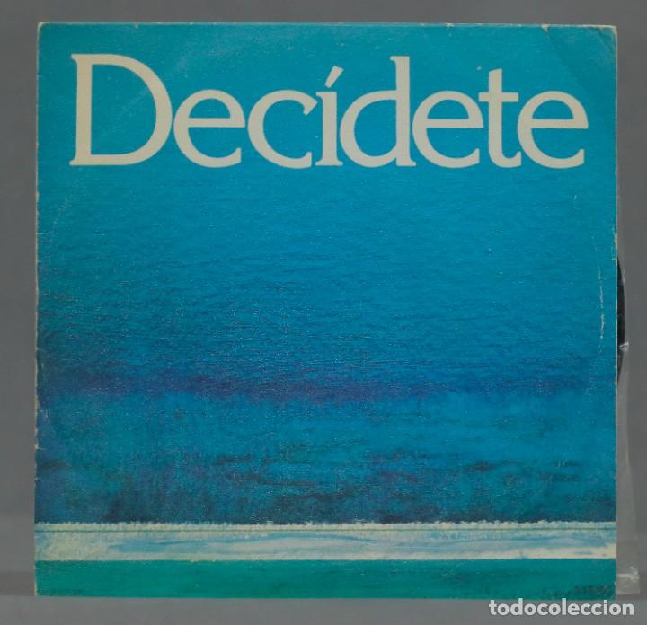 Discos de vinilo: SINGLE. DECIDETE. COALICION DEMOCRATICA - Foto 1