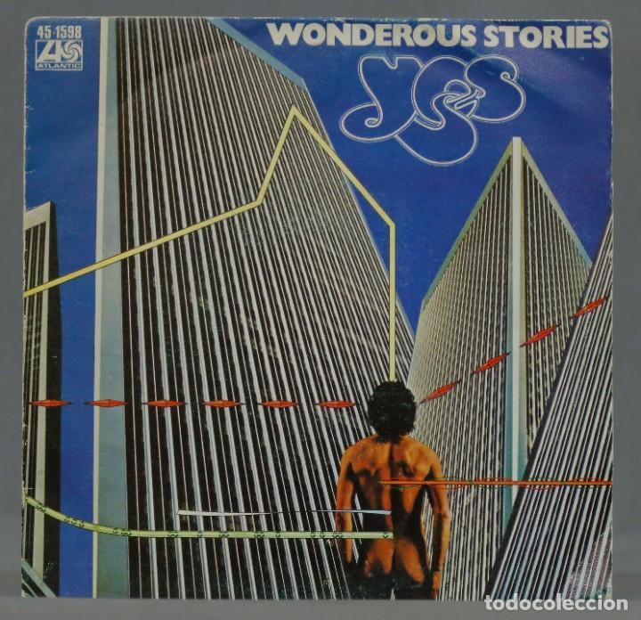 Discos de vinilo: SINGLE. Yes &ndash; Wonderous Stories - Foto 1
