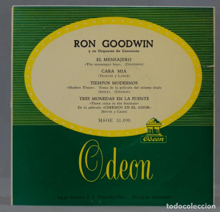 Discos de vinilo: EP. RON GOODWIN. EL MENSAJERO +3 - Foto 1