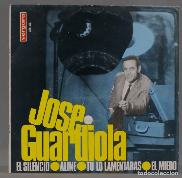 Discos de vinilo: EP. JOSE GUARDIOLA. EL SILENCIO +3 - Foto 1
