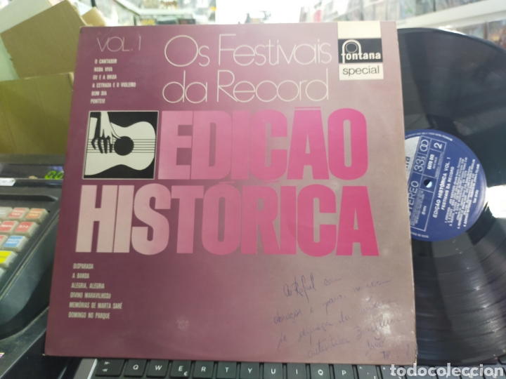 Vinyl records: Os festivais da r&eacute;cord LP edi&ccedil;ao hist&oacute;rica Brasil 1974