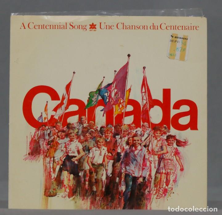 Discos de vinilo: SINGLE. The Young Canada Singers &ndash; Canada - Foto 1