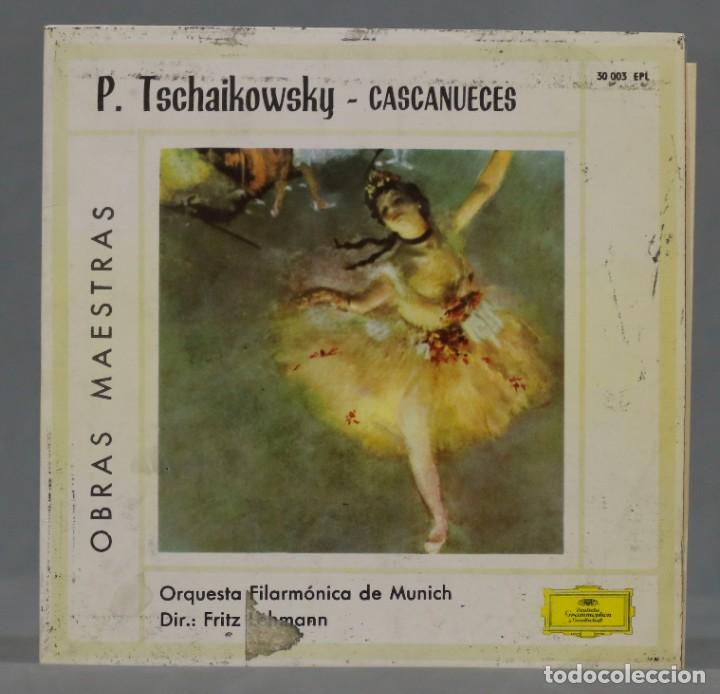 Discos de vinilo: SINGLE. Tschaikovsky. CASCANUECES. LEHMANN - Foto 1