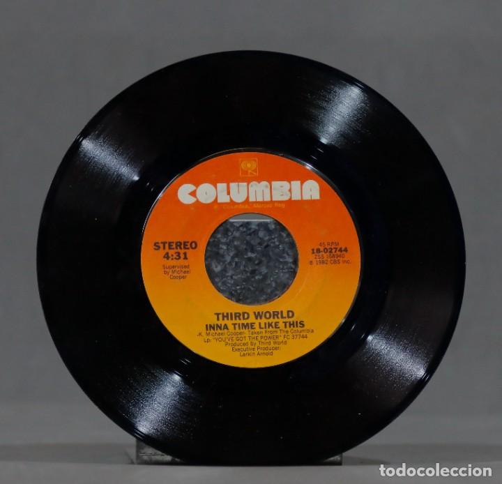 Discos de vinilo: SINGLE. Third World &ndash; Try Jah Love - Foto 1