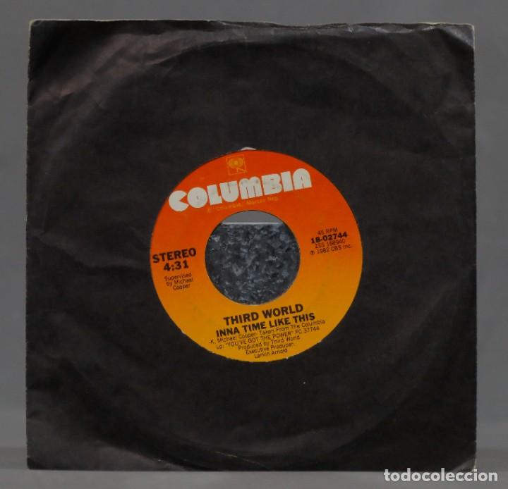 Discos de vinilo: SINGLE. Third World &ndash; Try Jah Love - Foto 3